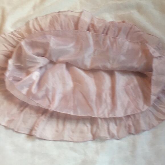 Guess pink sequin embellished tiered ruffle skirt, small - Picture 6 of 7